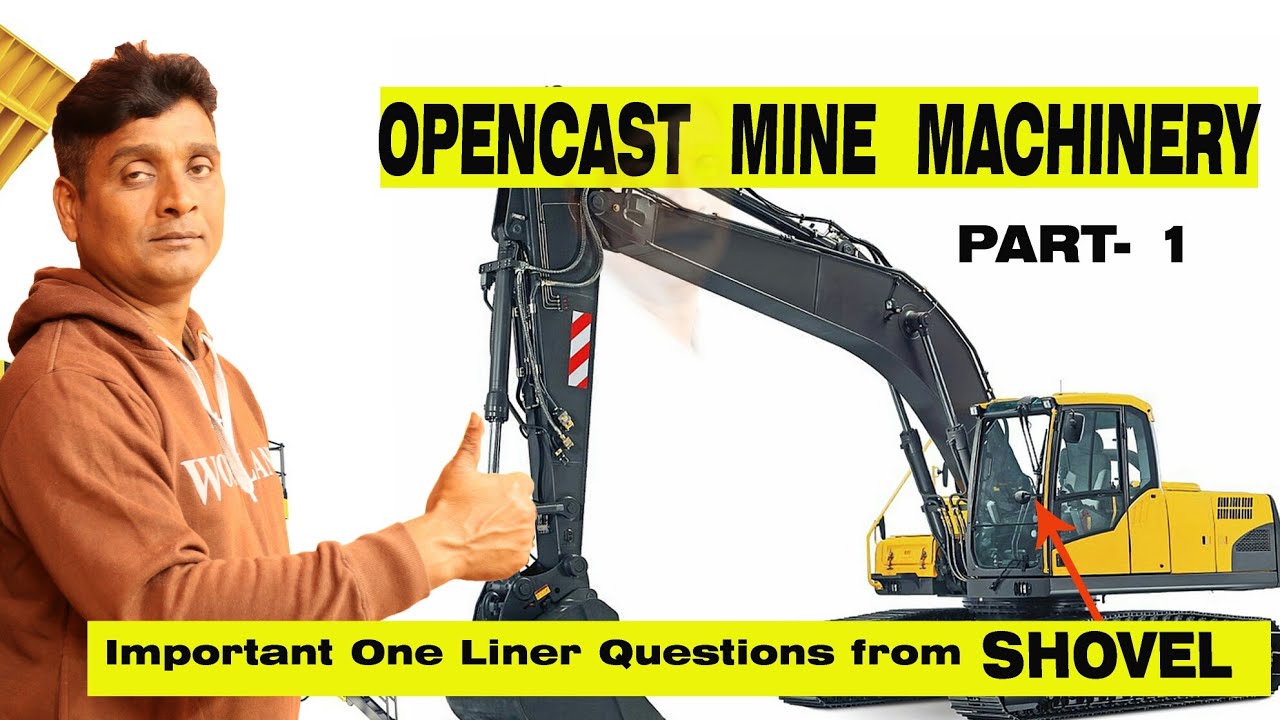 Opencast Mines Machinery/ Shovel/ Dumper /One liner from Shovel@MANOJ KUMAR