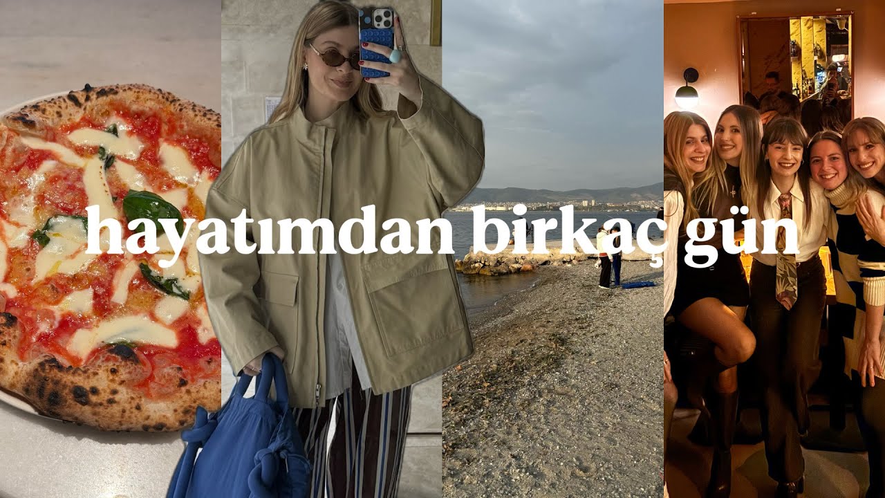 hayatımdan birkaç gün | çekim günü, kızlarla yılbaşı yemeği, doğum günü kutlaması