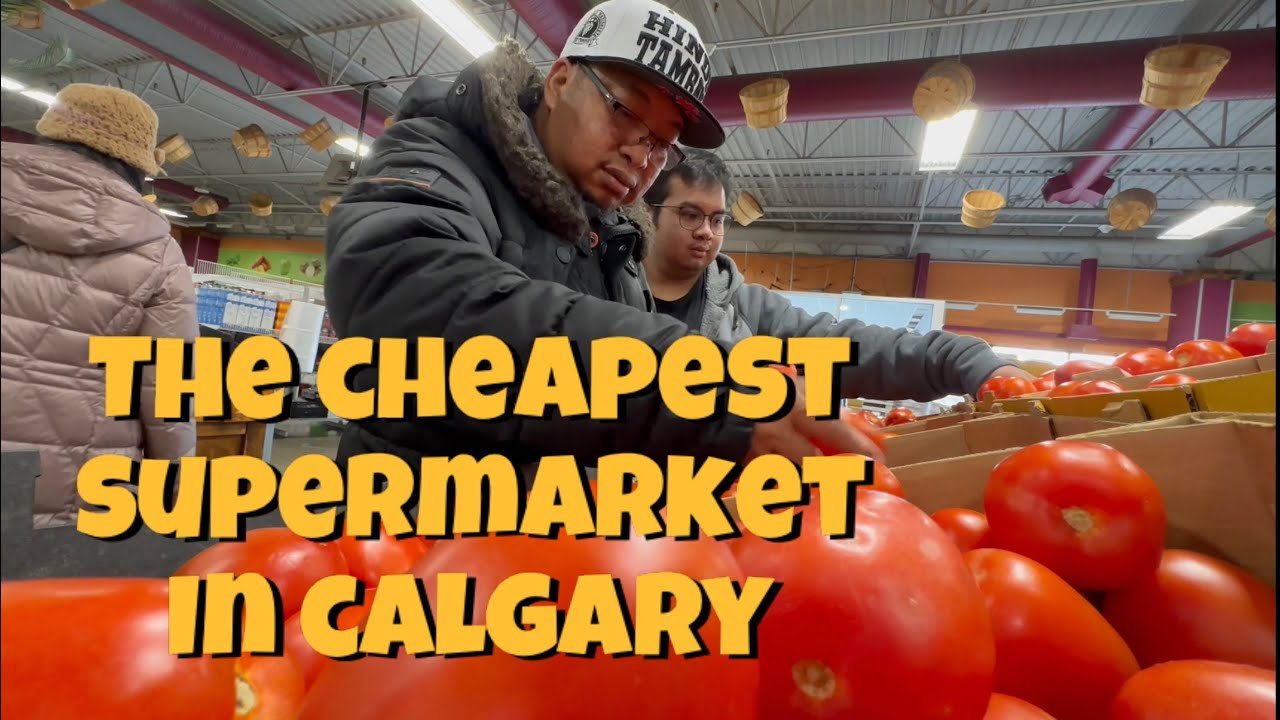 VLOG 381 Cheapest supermarket for fruits and vegetables in Calgary AB Canada