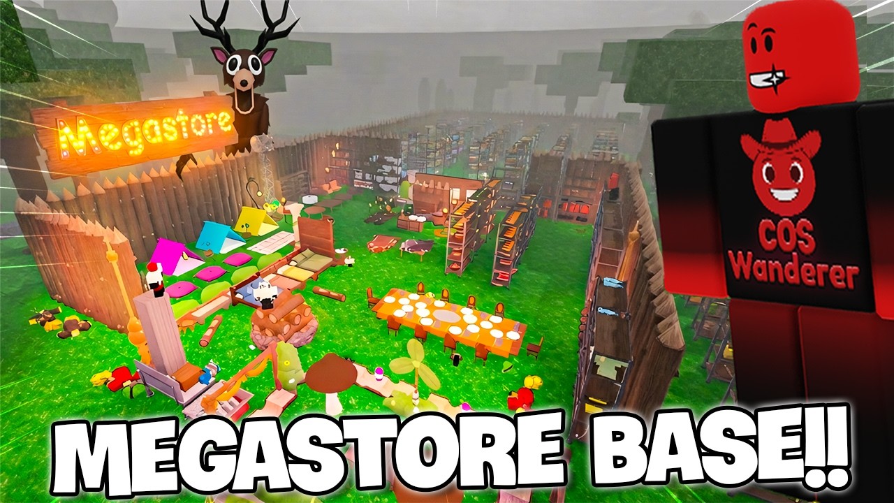 I Built the Ultimate Megastore in 99 Nights in the Forest