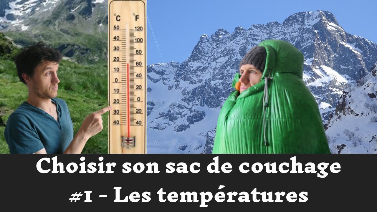 Choisir son sac de couchage #1: les températures! (matériel de bivouac)