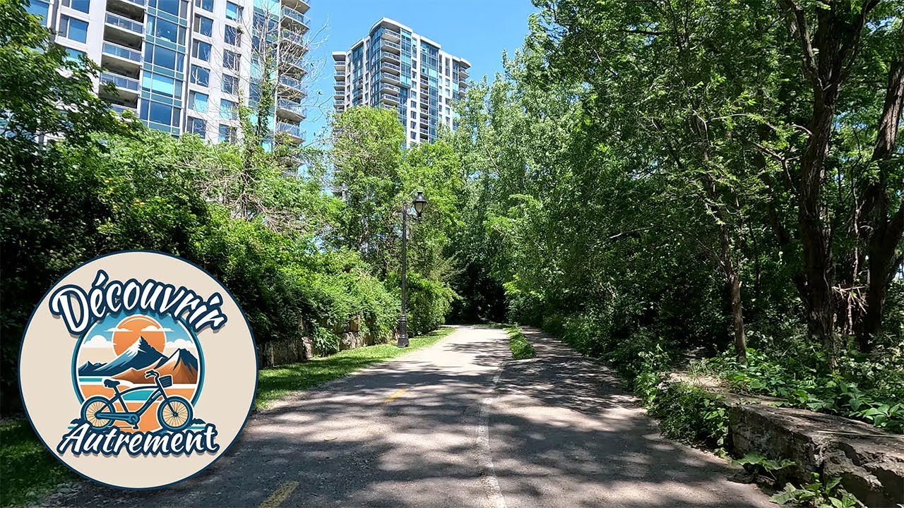 Balade à vélo à l'île des Soeurs - Montréal (Verdun), Canada - 15 juin 2024