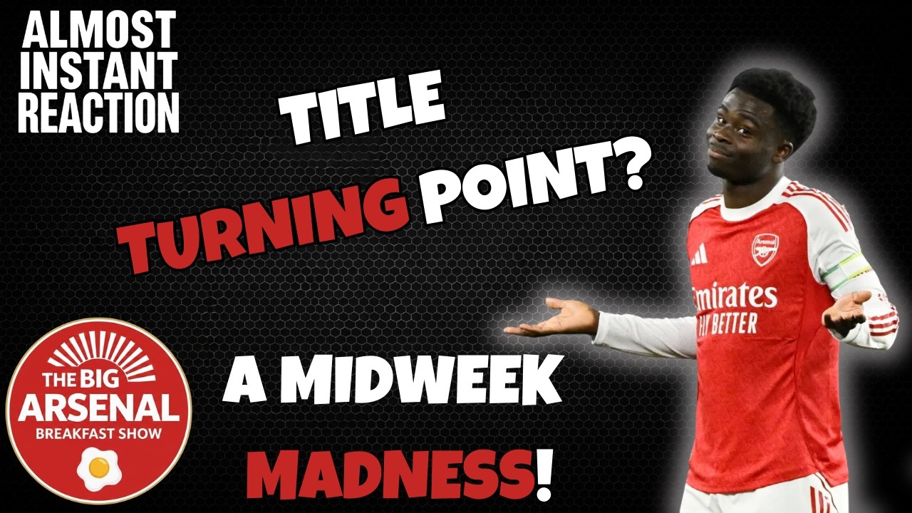 7 POINTS CLEAR! 🚀 | ALMOST INSTANT REACTION | Big Arsenal Breakfast Show