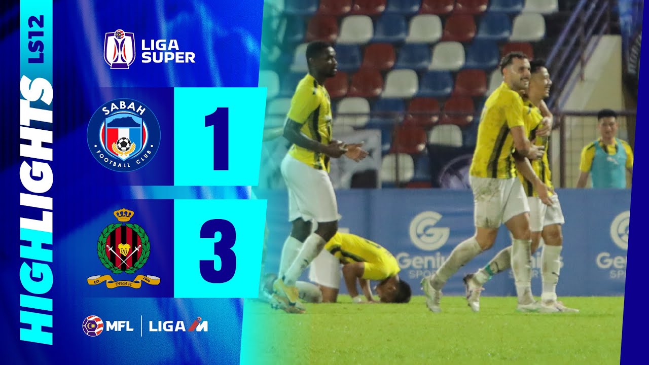 Sabah FC 1-3 DPMM FC | Highlights | Liga Super 2025-2026 | LS12