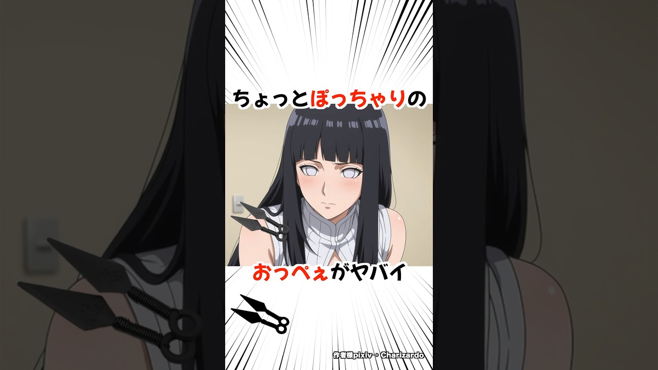 【NARUTO】ヒナタは太っていることを気にしている #ナルト