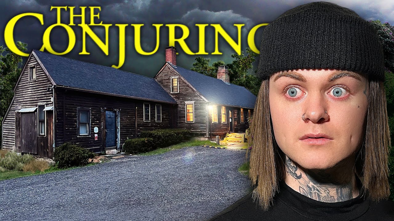 TRAPPED in THE REAL CONJURING HOUSE ALONE (Very Scary)