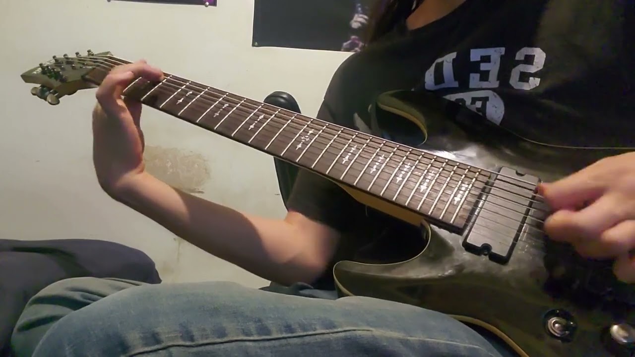 Behold The Kingdom Of The Wretched Undying - Infant Annihilator guitar cover
