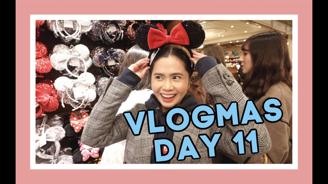 TARA SA TOKYO DISNEY! (VLOGMAS DAY 11) | Anna Cay ♥