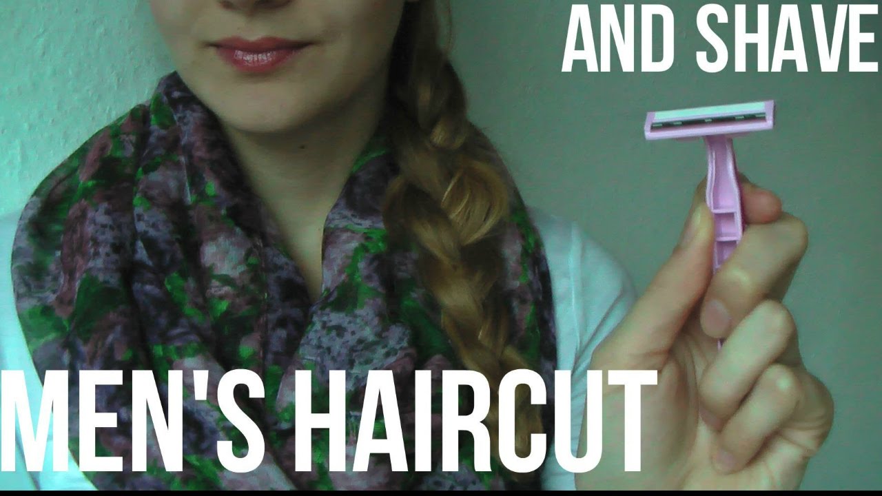 ASMR ♥ Men's Haircut & Shave ✄ ✄
