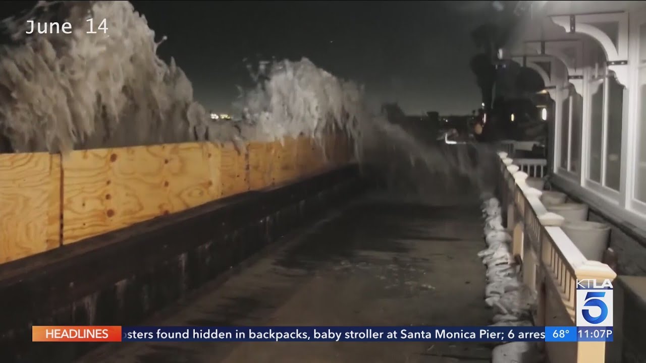King tides bring concerns to Southern California coasts