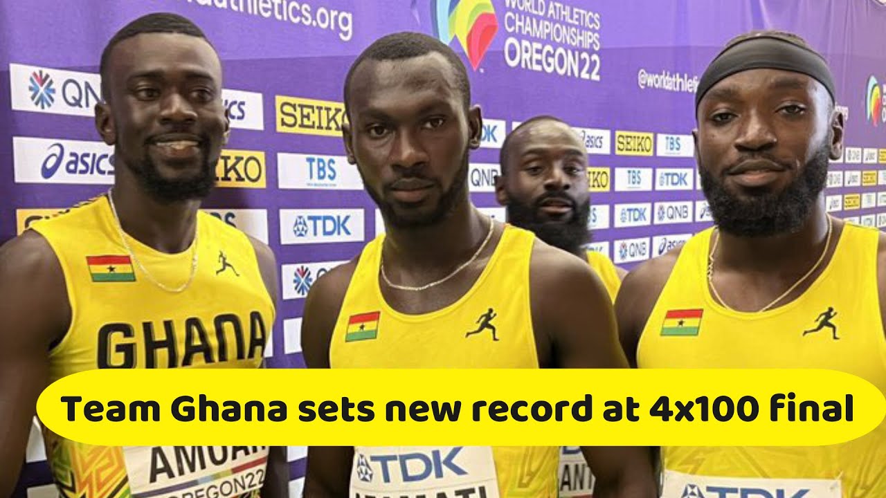 Ghana's performance in Men's 4x100 Relay, Long Jump | 2022 World Athletics Championship