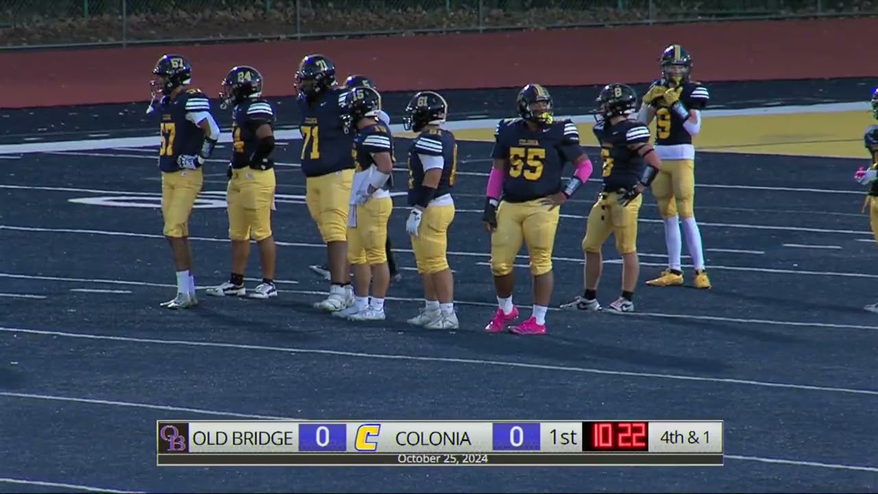 High School Football: Colonia vs. Old Bridge | October 25, 2024