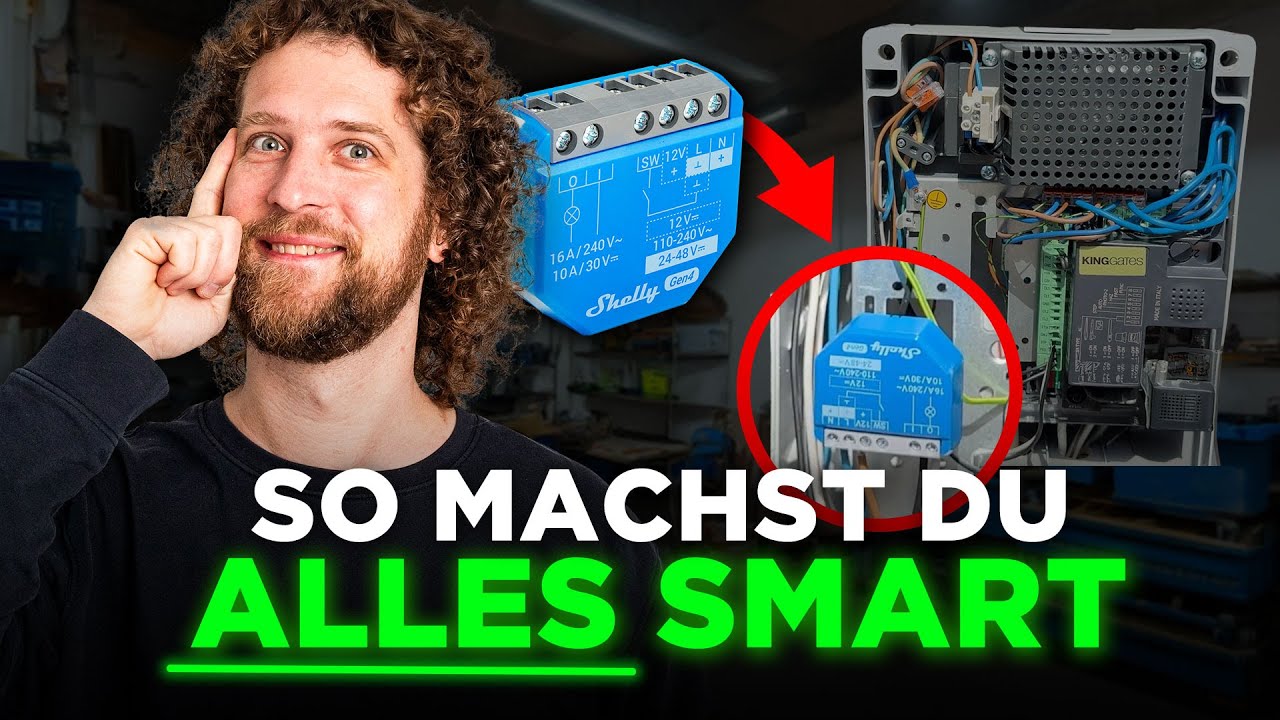 Shelly 1 Gen4 einbauen und mit App steuern – einfach und sicher!