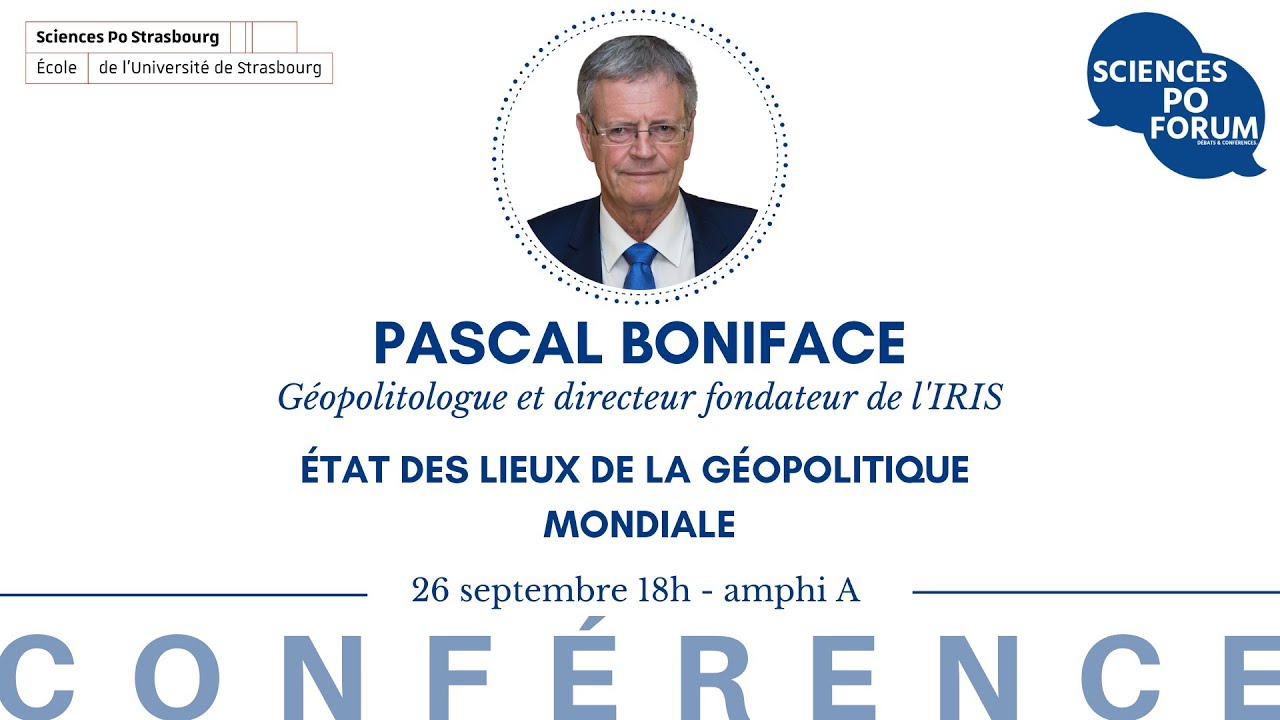 Conf&eacute;rence de Pascal Boniface
