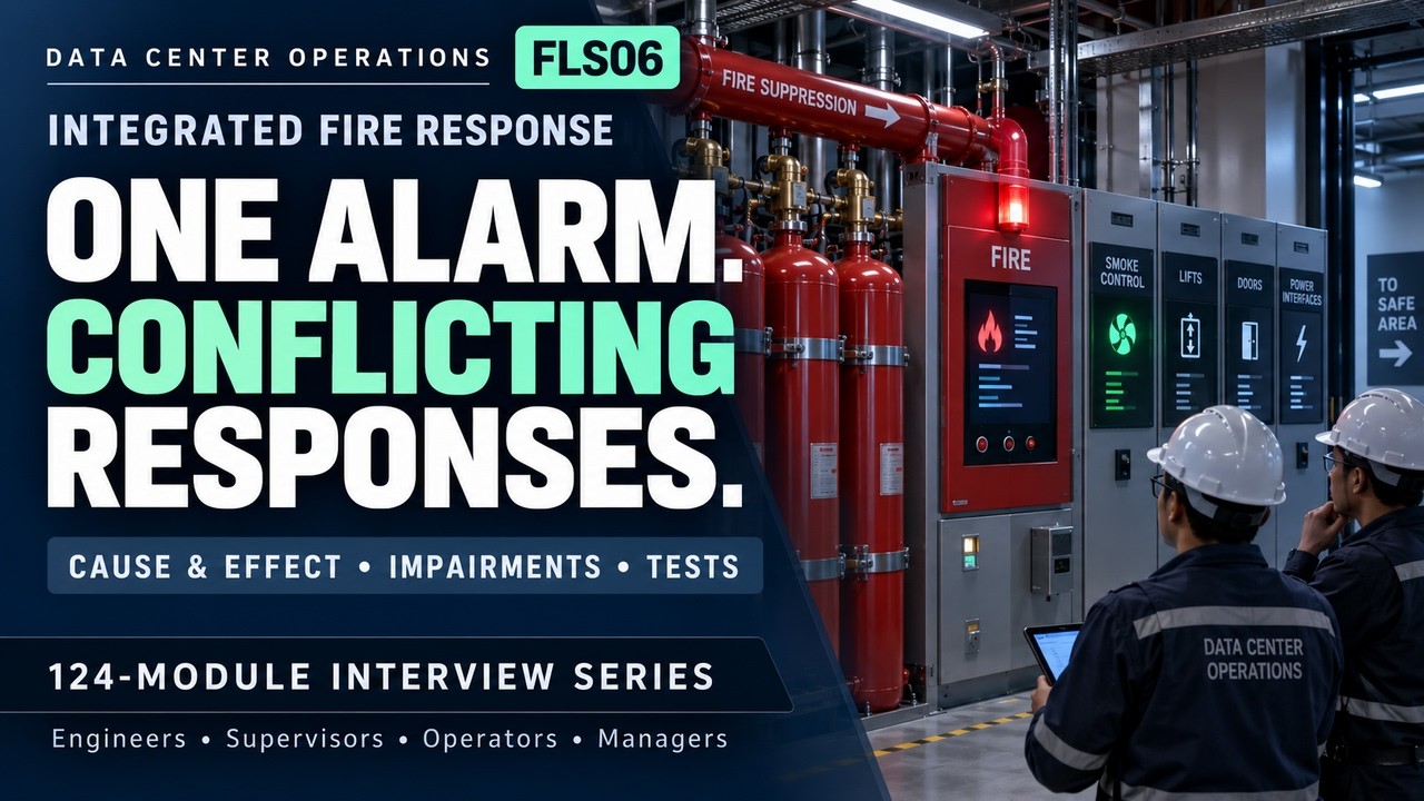 FLS06 | Integrated fire response and system impairments | Data Center | Part C