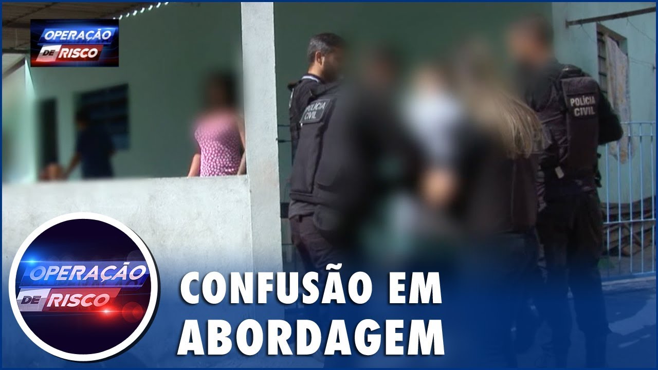 Irmã de suspeito discute com policiais: “Vocês estão loucos?”