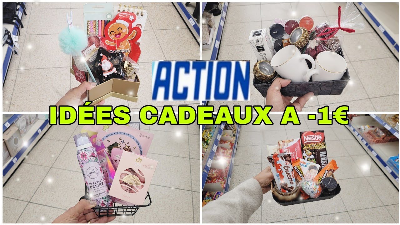 100% ACTION 🫶💖IDÉES CADEAUX A 1€ L'ARTICLES 03.12.23 #actionfrance #arrivagesaction #action