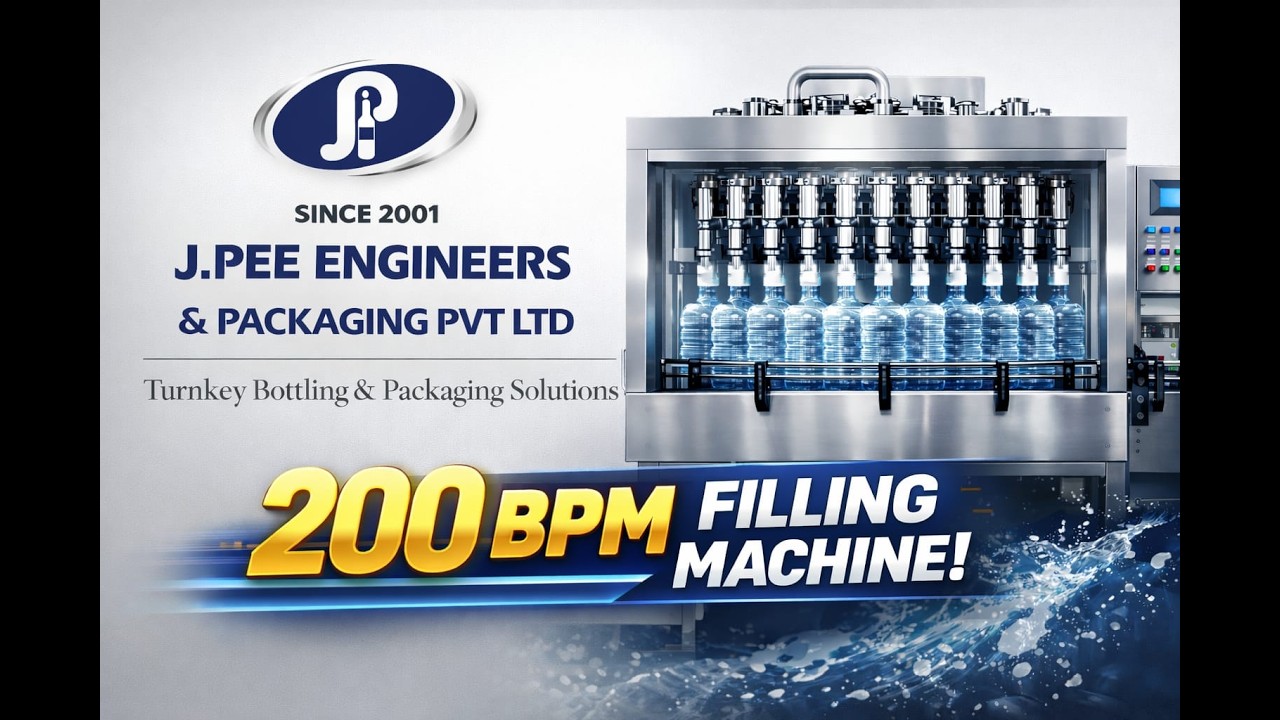 200 BPM PDW FILLING MACHINE | J PEE ENGINEERS