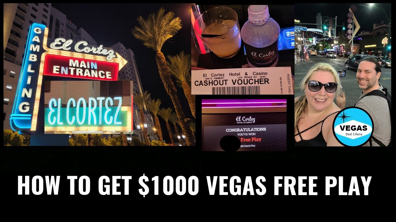 How To Get Up To $1000 FREE PLAY In VEGAS Using Your Boarding Pass!