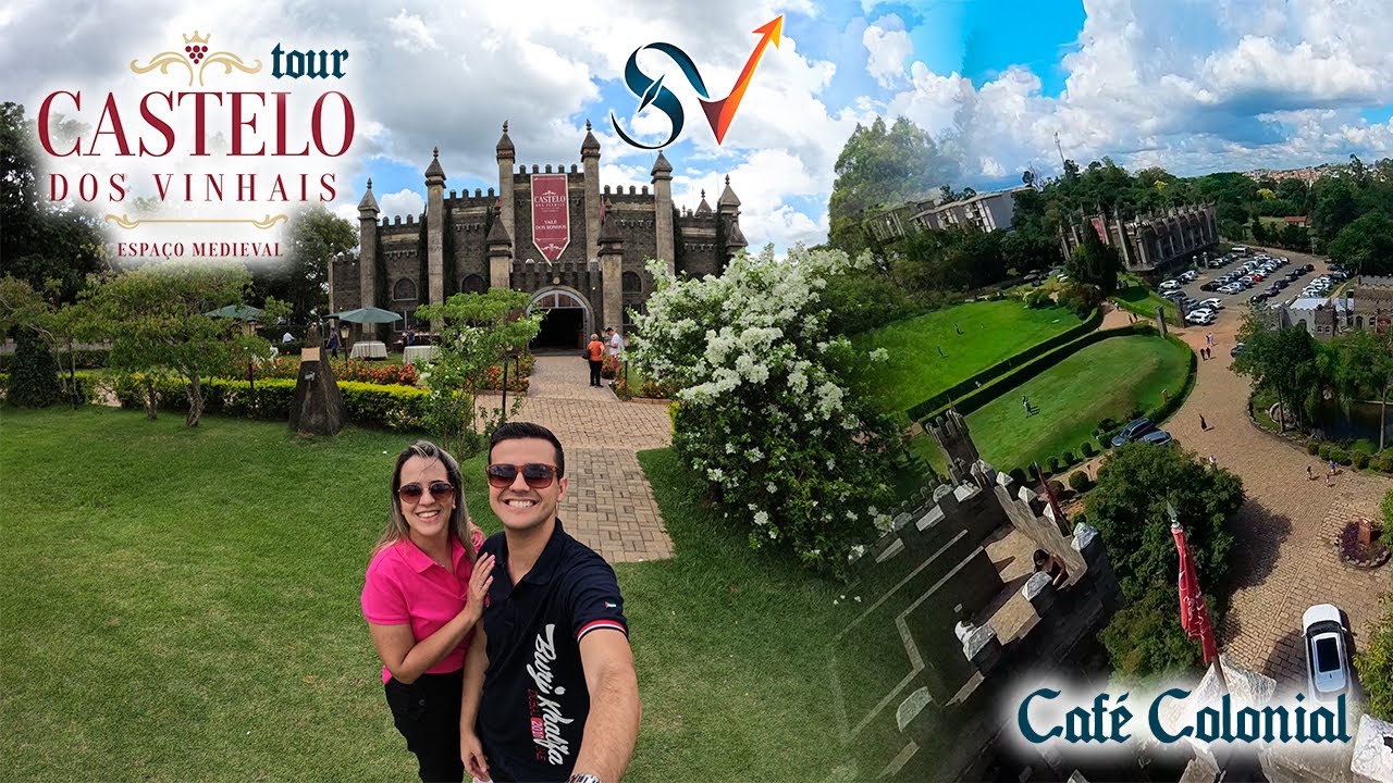 Café Colonial no Castelo dos Vinhais | Tour em um espaço Medieval Localizado em Vinhedo - São Paulo