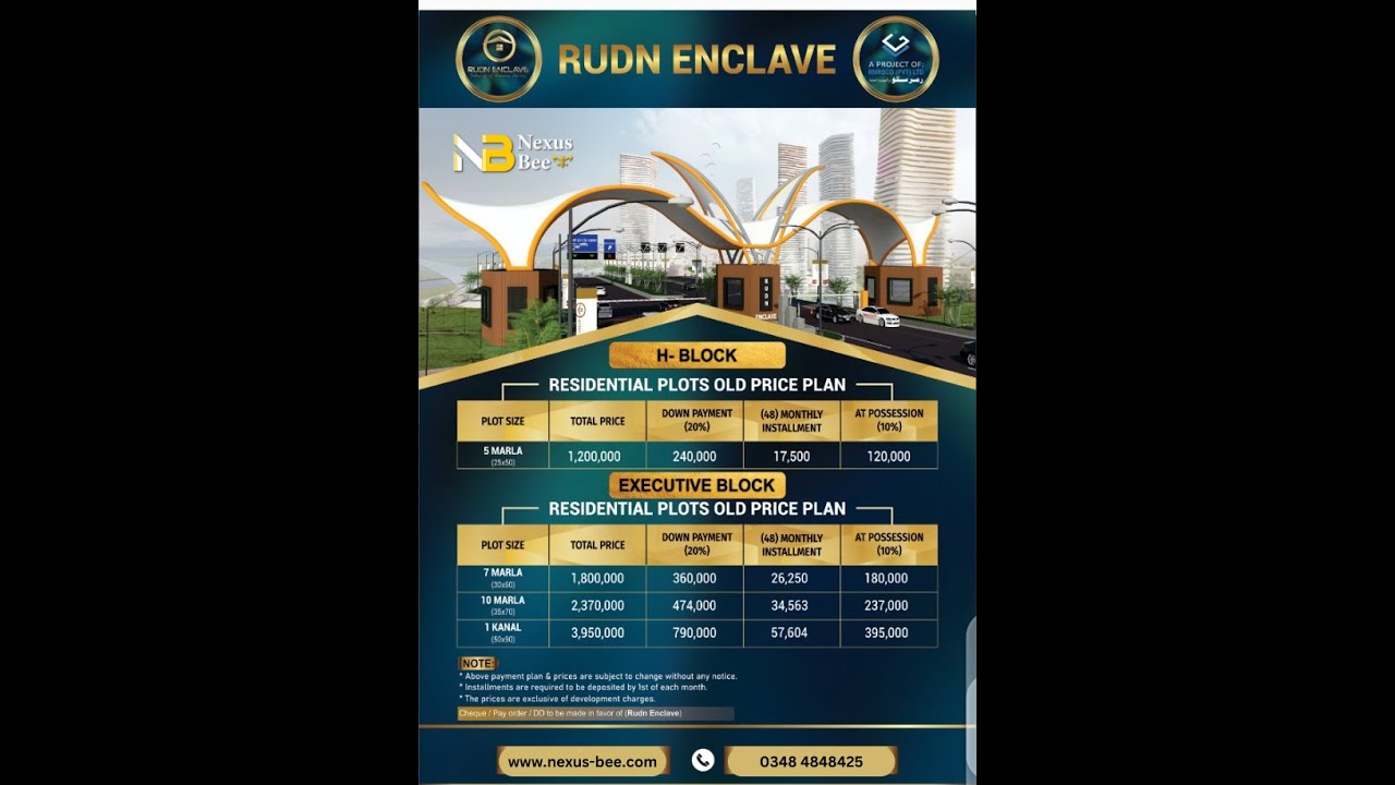 RUDN Enclave Brings Dreams To Life | 0 KM from Ring Road | Development of site |  2022-2023