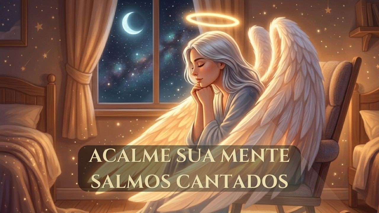 Acalme sua Mente Ansiosa: Salmo 91 para Dormir Profundamente e em Paz (2 Horas)