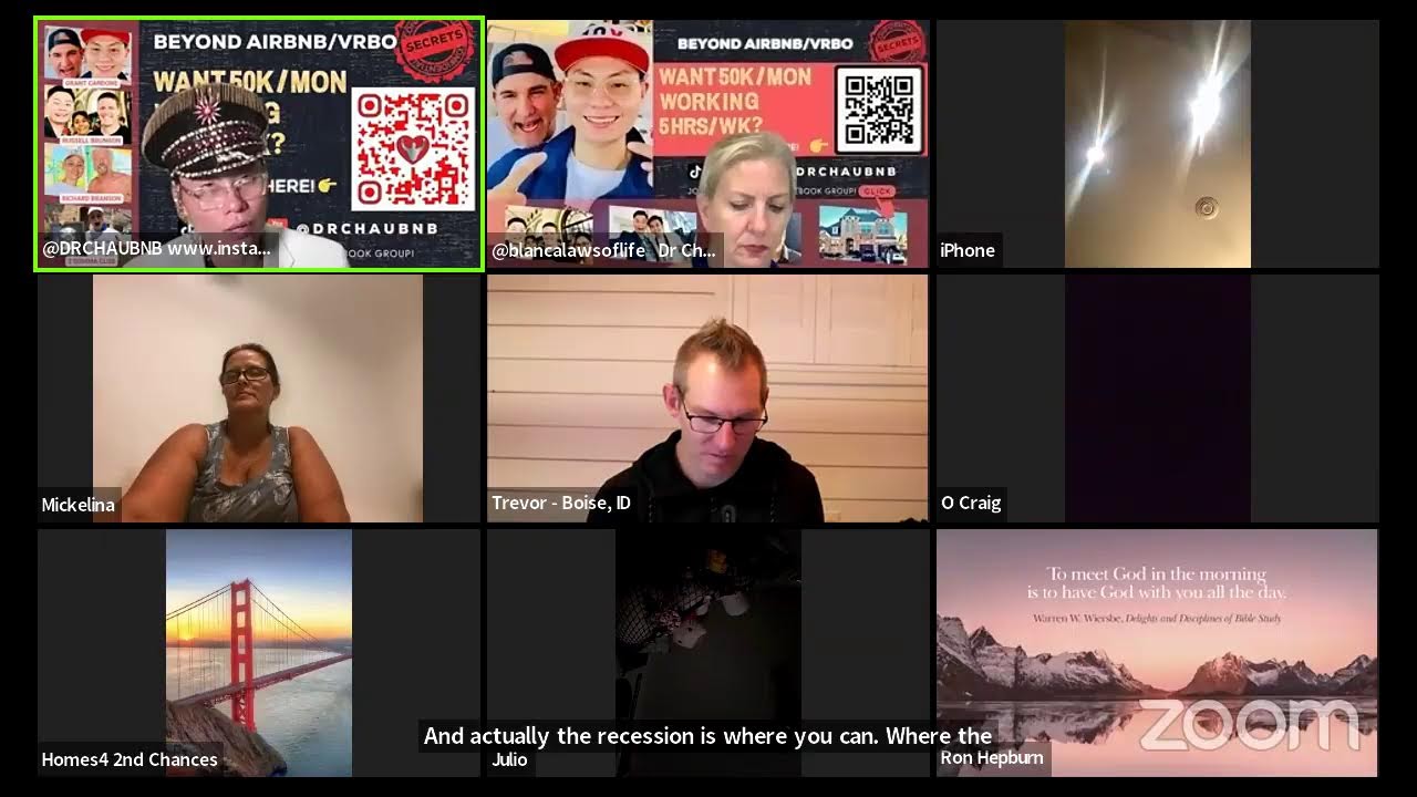 DRCHAUBNB Live!