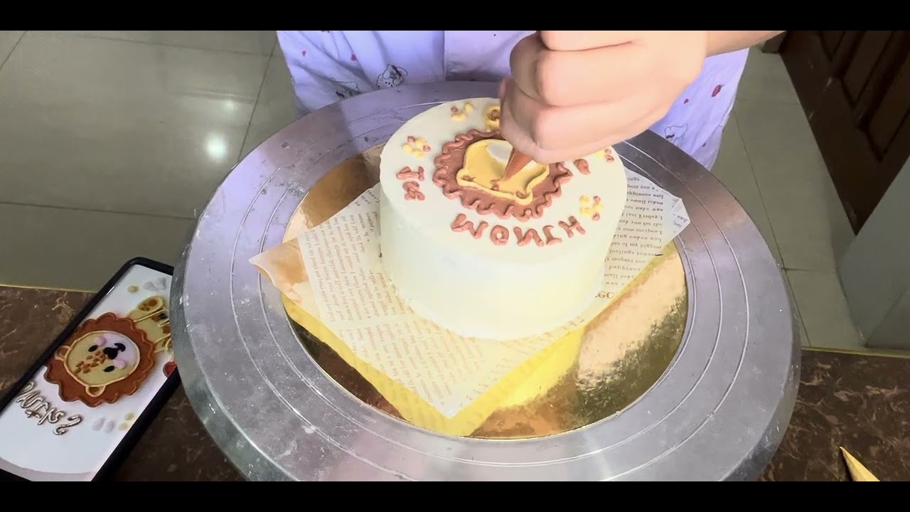 Bento themed cake (monthly milestone)