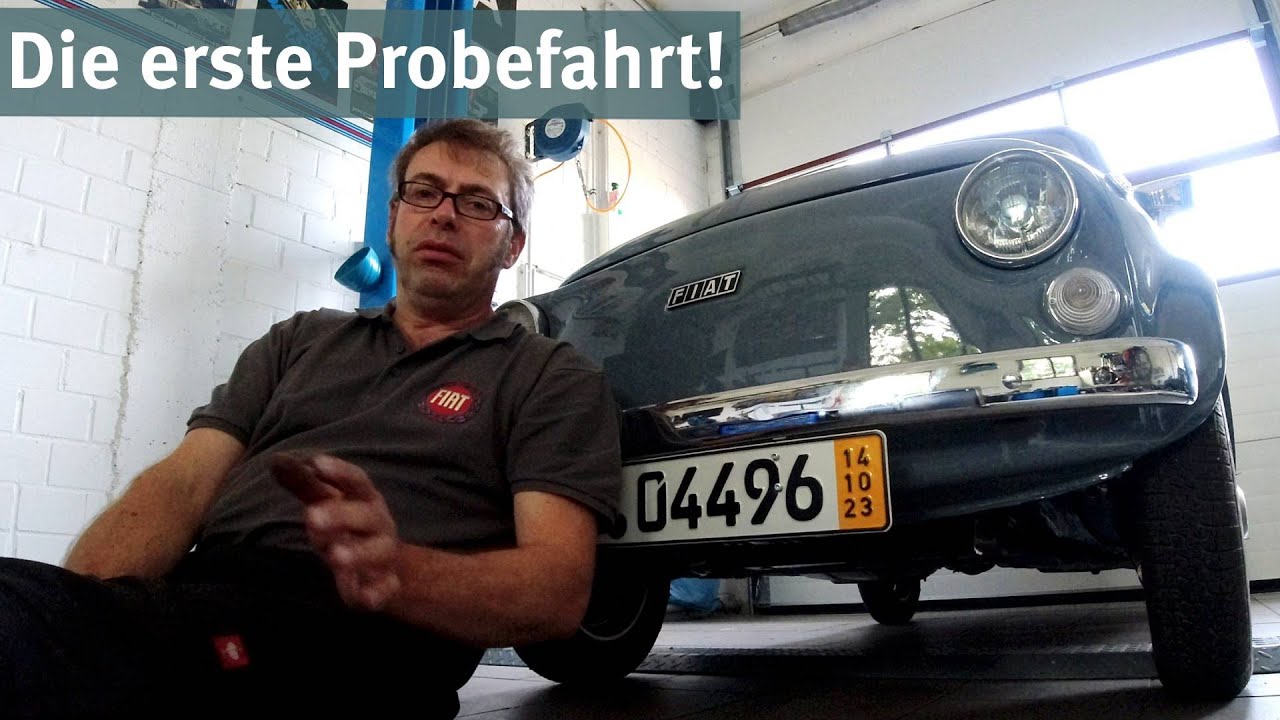 Fiat 500R: Teil 29 - Die erste Probefahrt