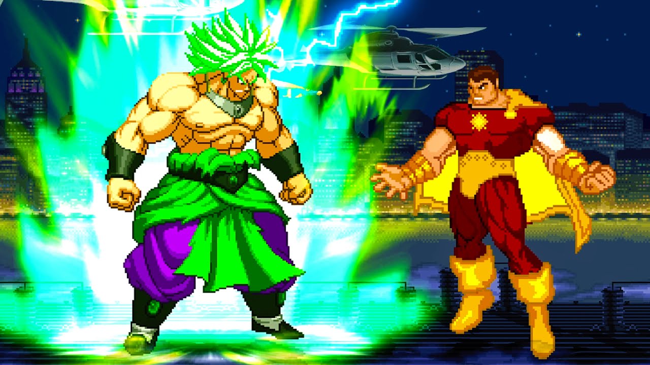 Broly Vs. Hyperion - Stalwart guardian