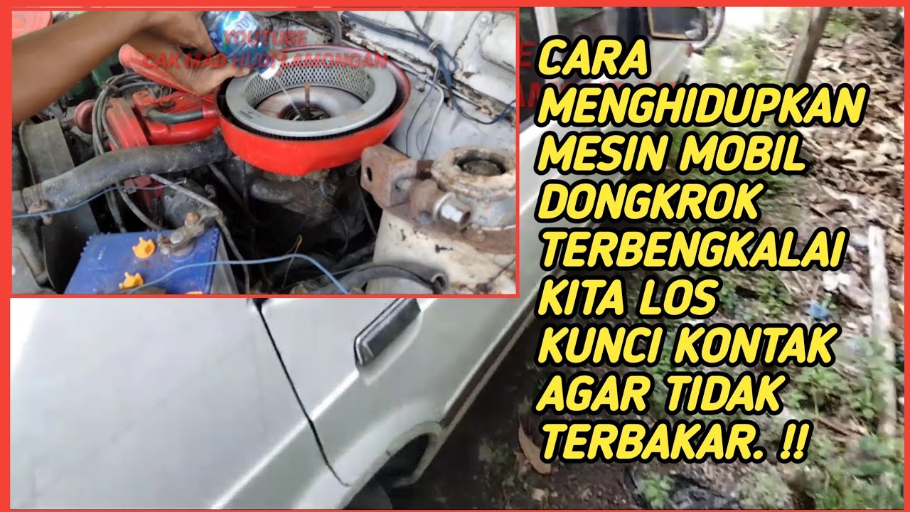 🔴CARA MENGHIDUPKAN MOBIL TERBENGKALAI DENGAN MUDAH TANPA TAKUT MOBIL TERBAKAR‼️