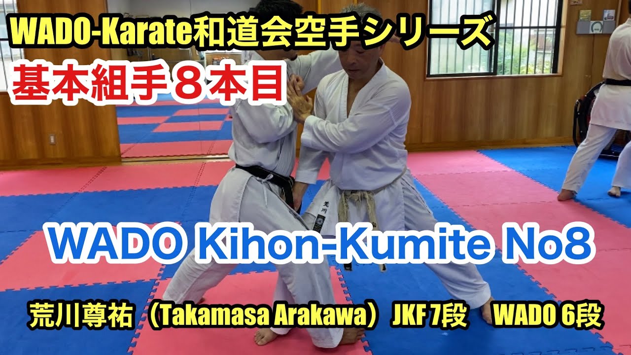 WADO-Karate 和道会空手シリーズ　基本組手８本目