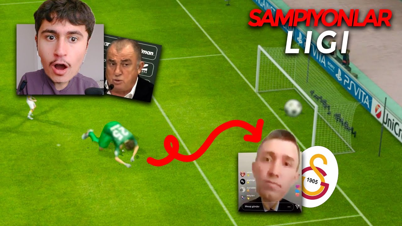 GALATASARAY ŞAMPİYONLAR LİGİNDE PES 2013! Efsane Maç!