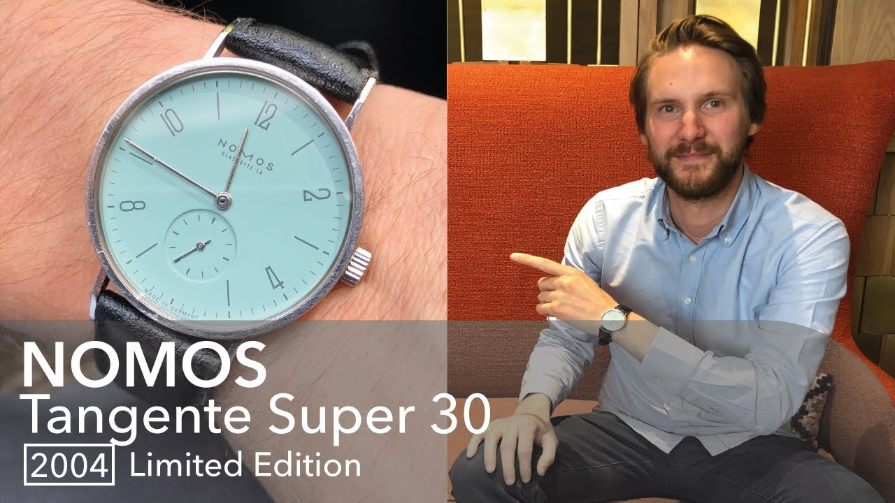 🔵 Nomos Tangente Super 30 (S1E2) - L'avis de Jérémy avec sa Nomos Made in Germany