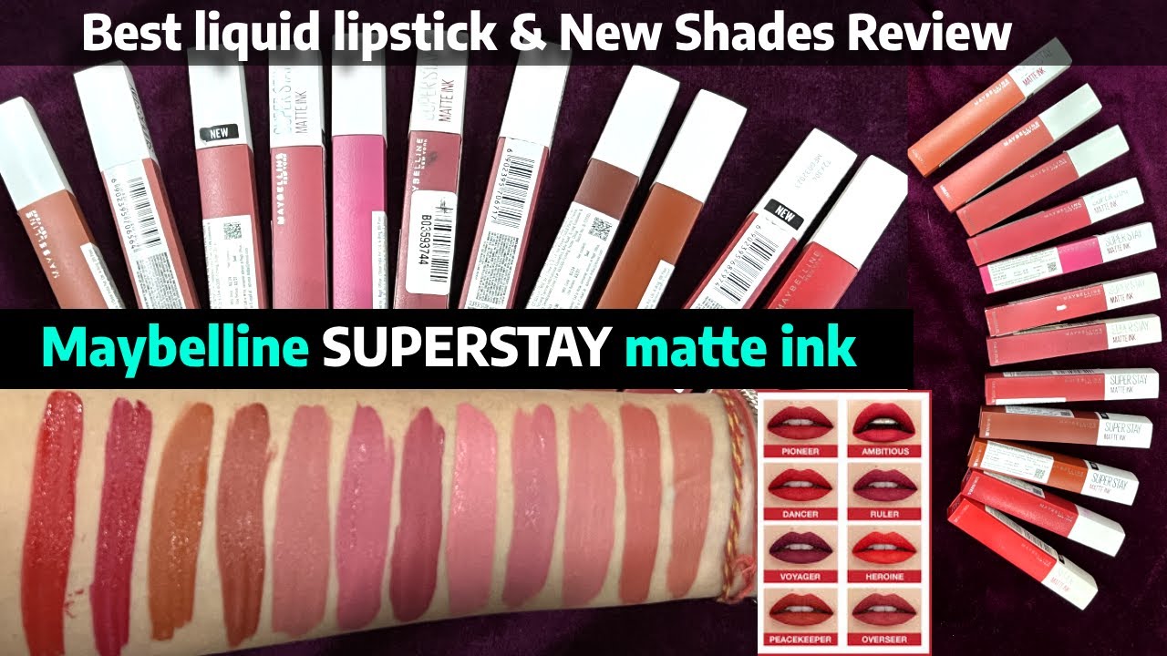 Maybelline Superstay Matte Ink Lipstick Review | 16 Hours of Bold Color | Review in Hindi