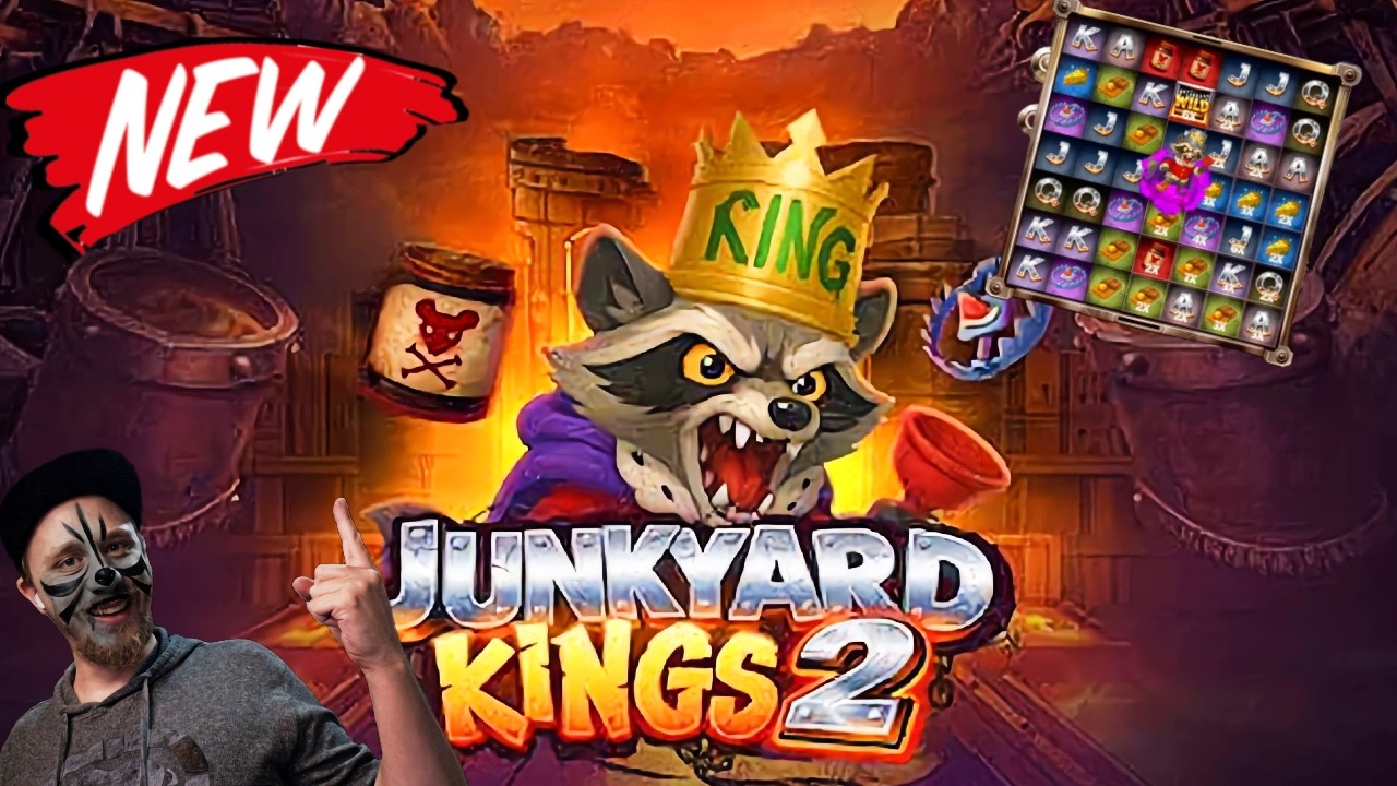 Первый взгляд на Junkyard Kings 2!! Покупаю все бонусные и дополнительные вращения! *НОВИНКА*