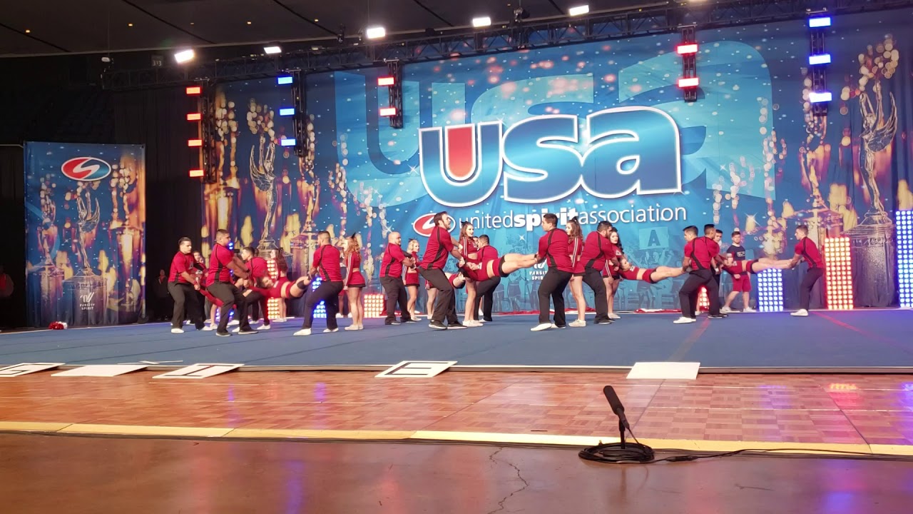 NMSU cheer 2019 USA Nationals