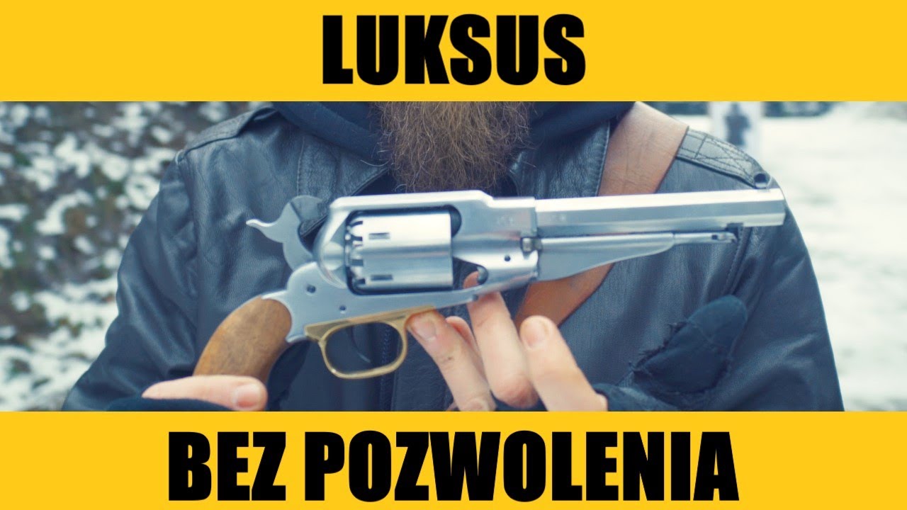 REMINGTON MACHO .44 INOX | REWOLWER TAKI JAKBY LUKSUSOWY! | BEZ POZWOLENIA