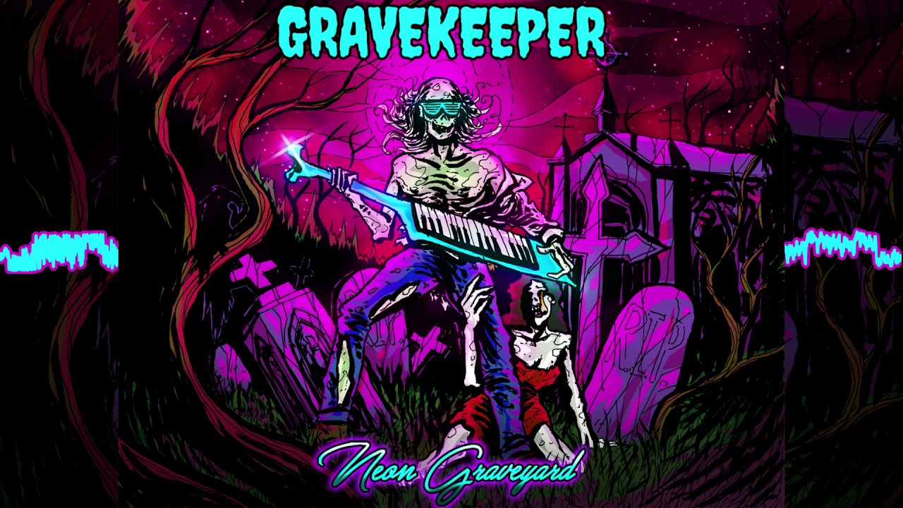 Gravekeeper - Neon Graveyard (Full Album) [Dark Synthwave / Horrorsynth]   Ill Advised Records