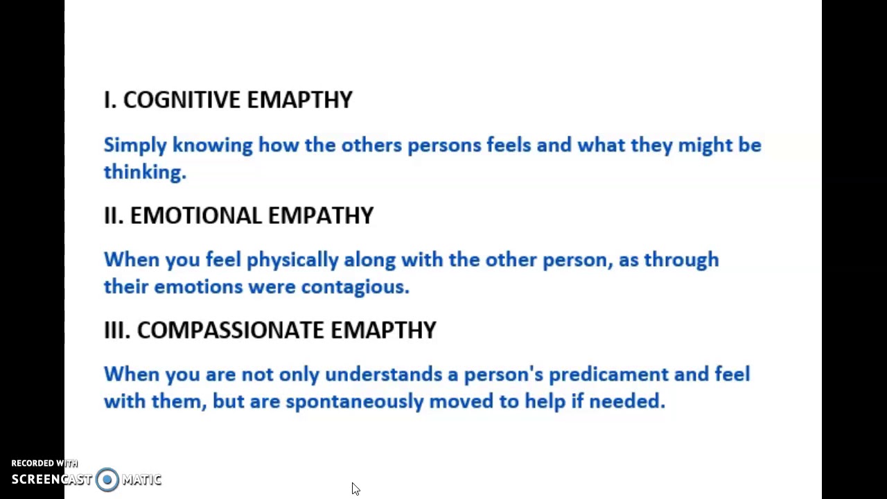 empathy definition types and importance