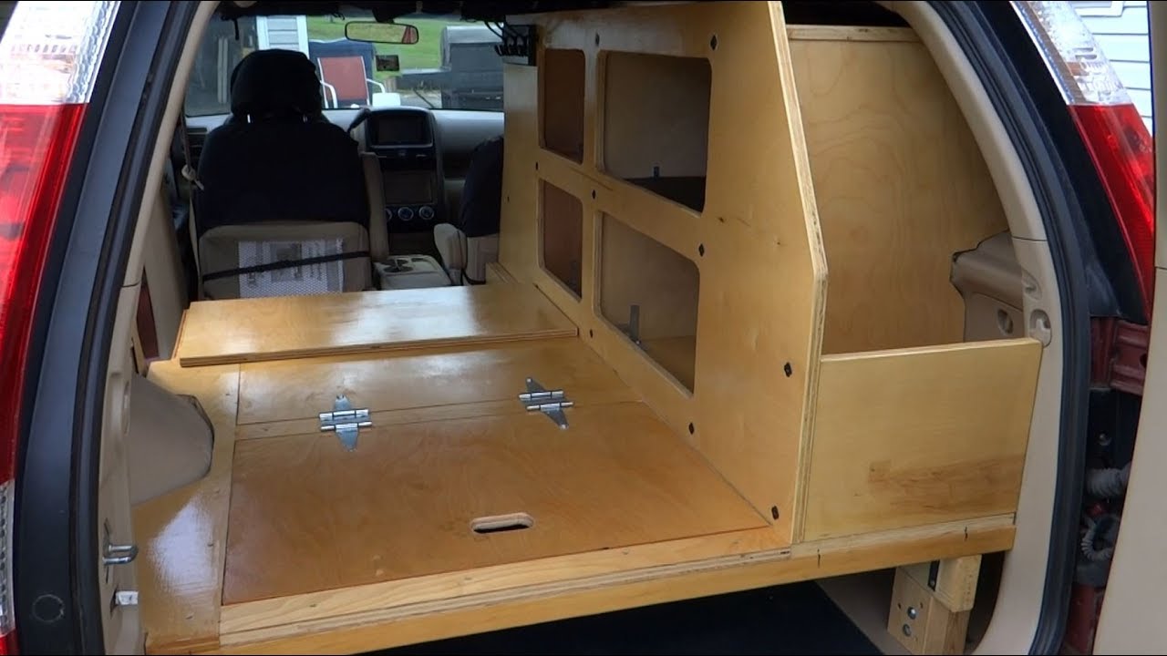 VanLife in a 2005 Honda CR-V Overland SUV Camper Conversion, Part 1: The Build