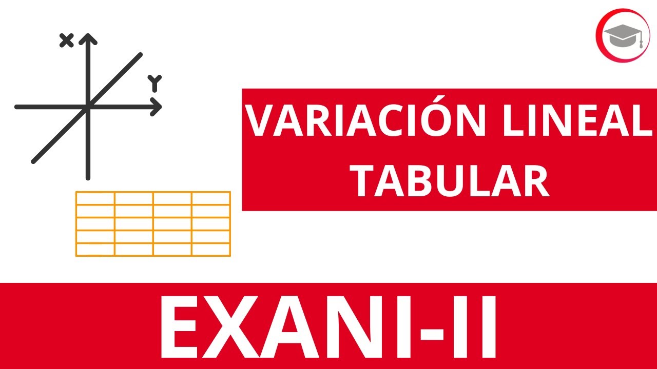 VARIACIÓN LINEAL TABULAR | CLASE 20 DEL CURSO DE PENSAMIENTO MATEMÁTICO PARA EXANI-II