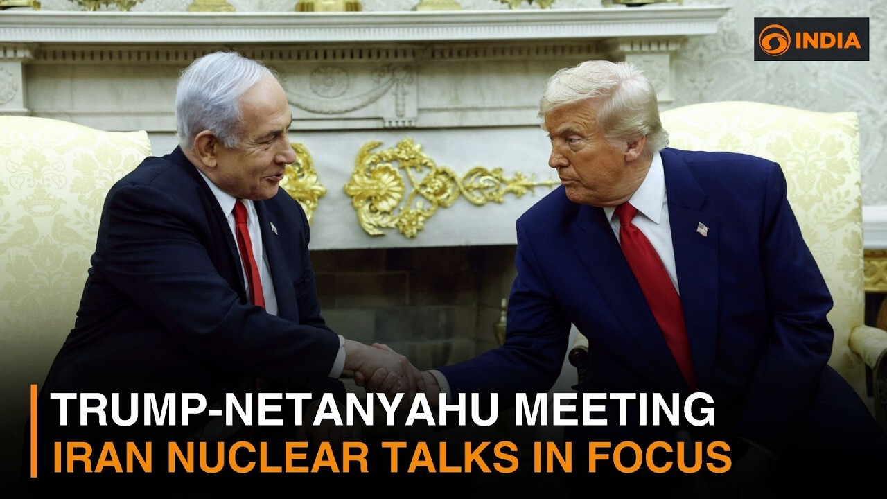 Trump-Netanyahu Meeting: Iran nuclear talks and Gaza ceasefire in focus | DD India