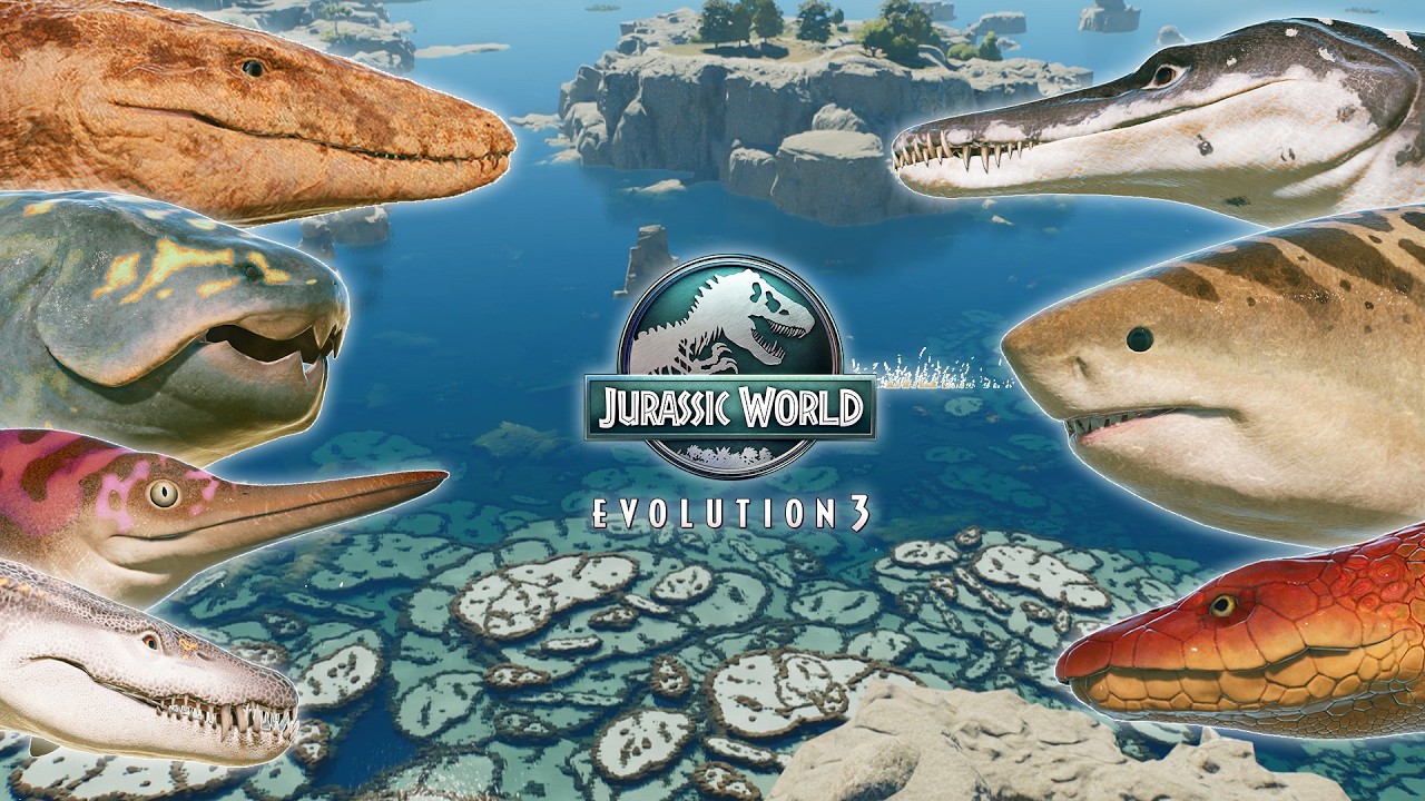 Simulating a prehistoric marine ecosystem | Jurassic World Evolution 3