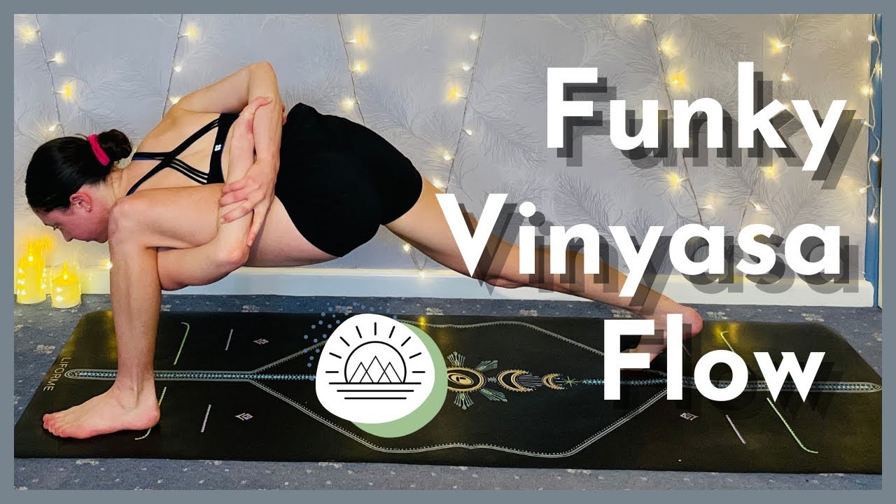 60 Min Funky Vinyasa Flow | Int-Adv Creative Yoga | Strong and Spicy