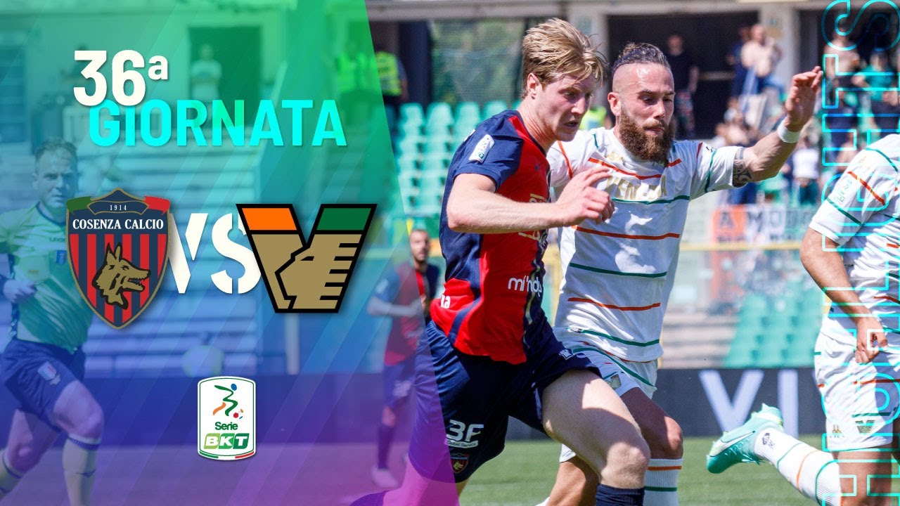 HIGHLIGHTS | Cosenza vs Venezia (1-1) - SERIE BKT