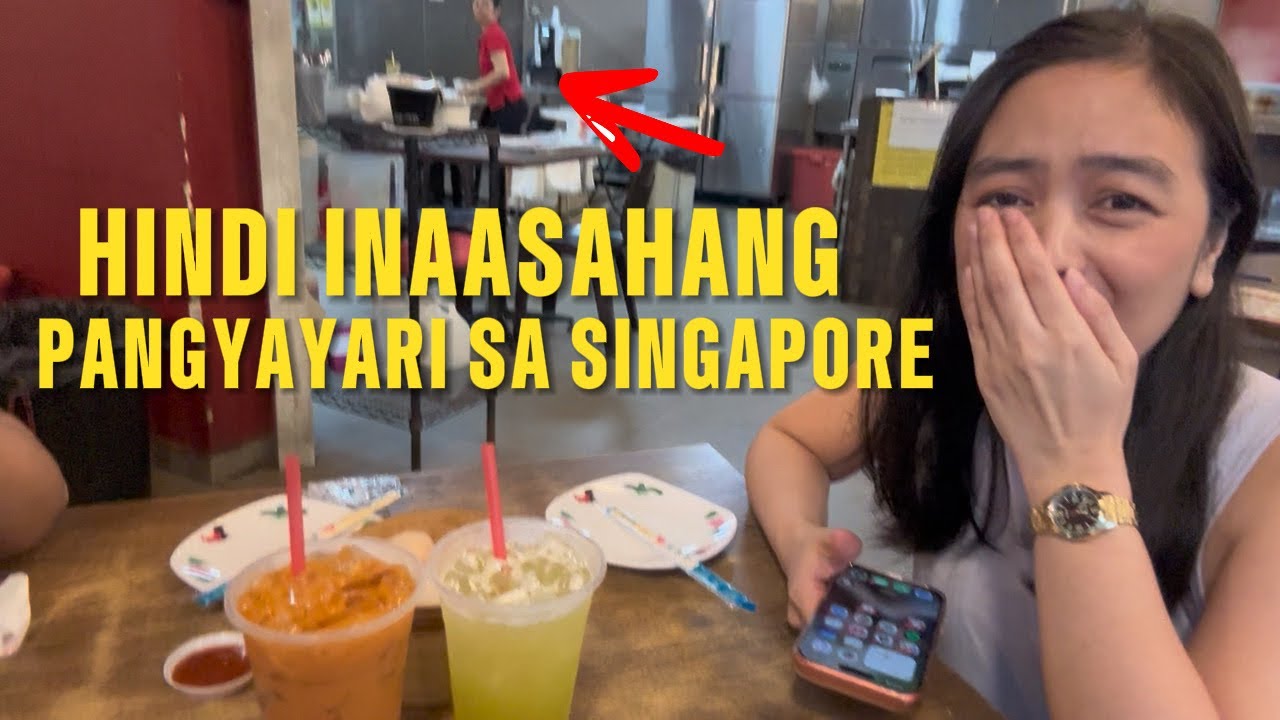NAKU PO!!NAGDATE KAMI SA SINGAPORE MAY HINDI INAASAHANG PANGYAYARI!