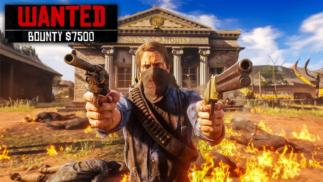 Je suis devenu le PIRE CRIMINEL  sur RDR2 R&Eacute;ALISTE !