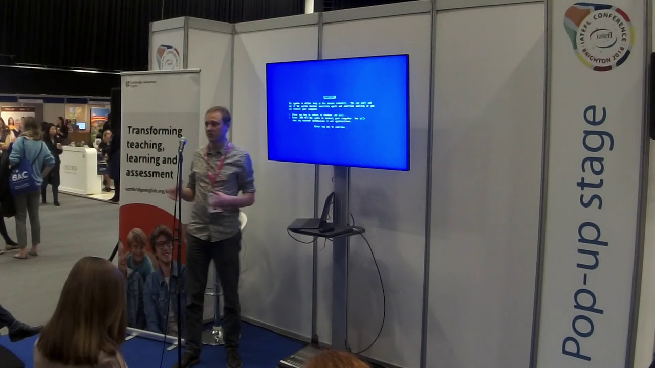 Speaking with robots: Tech for talking | IATEFL 2018