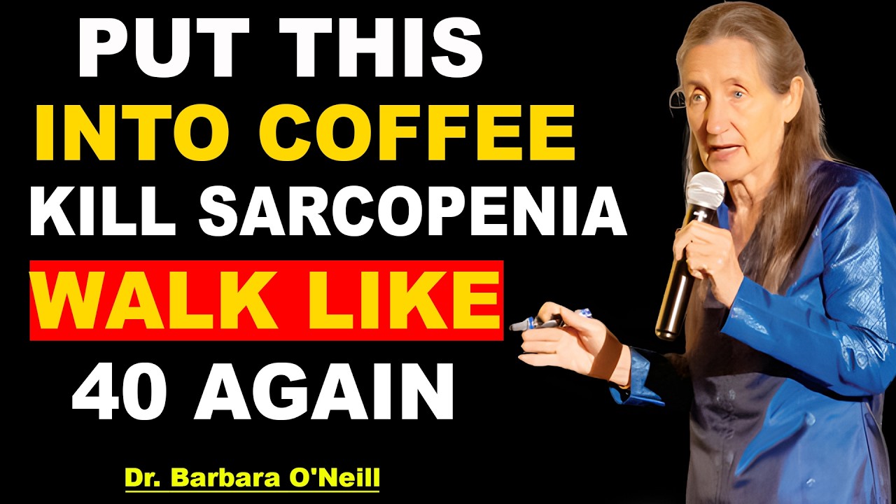 Add This to Your Morning Coffee to Rebuild Muscle & Stronger Legs After 60 | Barbara O’Neill